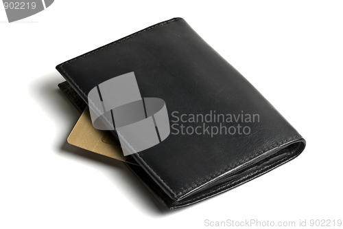 Image of Black wallet 