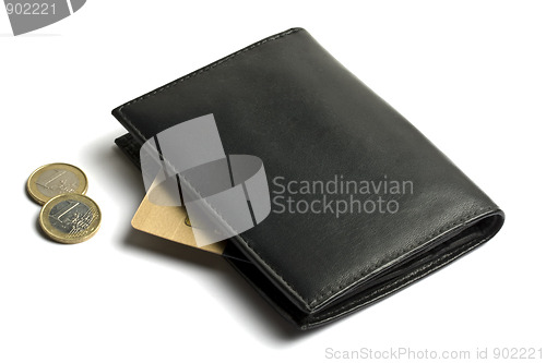 Image of Black wallet 