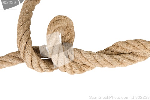 Image of industrial rope made of hemp