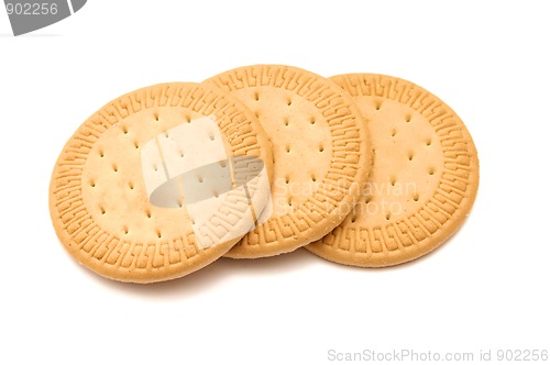 Image of three shortbread cookies