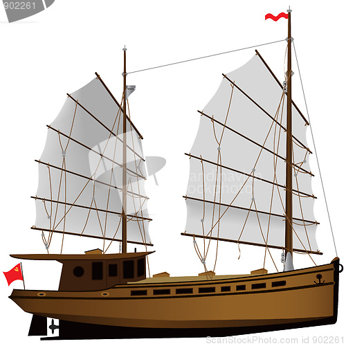 Image of Oriental ship