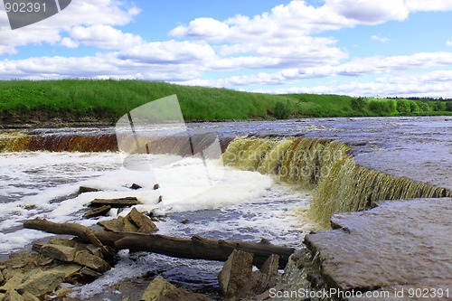 Image of Beautiful waterfall