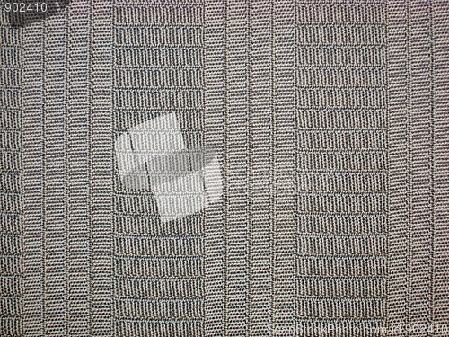 Image of Texture of Checkered gray fabric 