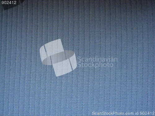Image of Texture of blue fabric 