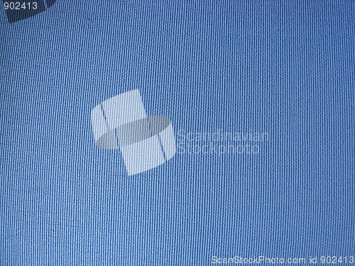 Image of Texture of blue fabric background 