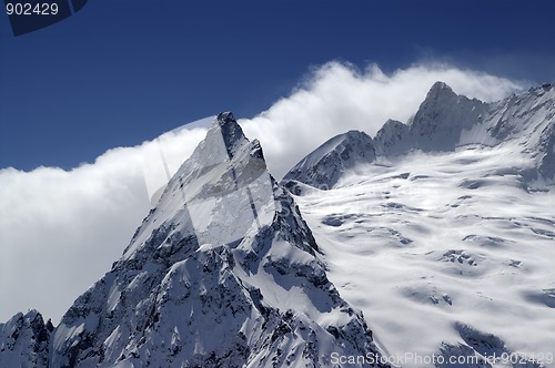 Image of Mountains. Close-up.