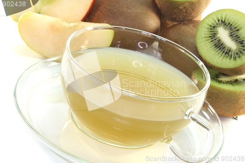 Image of kiwi-apple tea