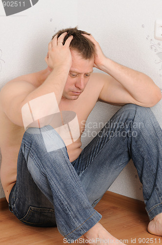 Image of Upset  man