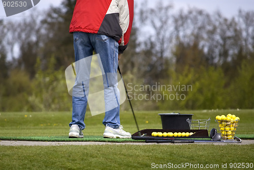 Image of golfspiller
