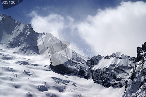 Image of Glacier closeup