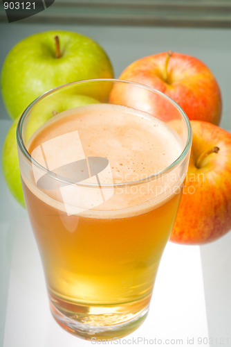 Image of fresh apple juice