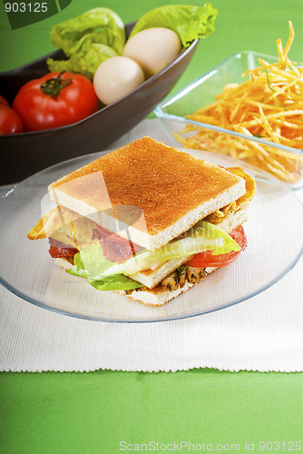 Image of club sandwich