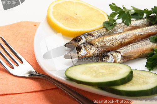 Image of Smoked fishes