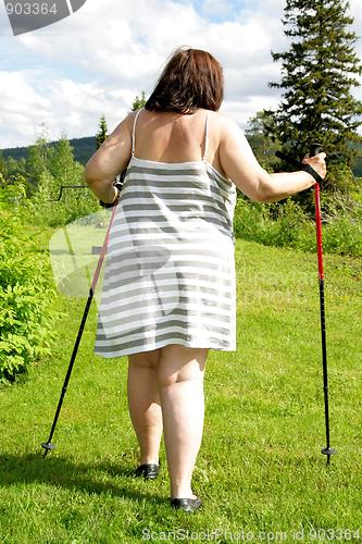 Image of Obese woman