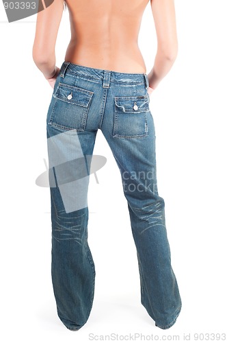 Image of Nacked woman back