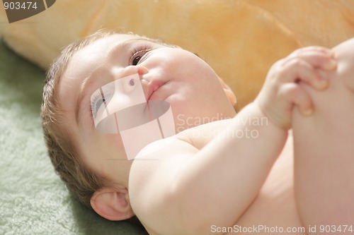 Image of Baby on floor