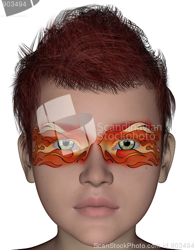 Image of Halloween face mask