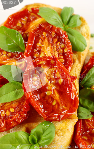 Image of Roasted Tomato Bruschetta 
