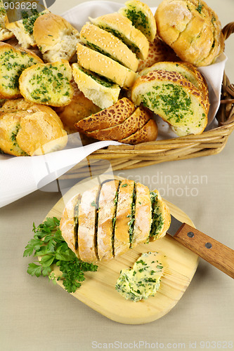 Image of Garlic And Herb Bread