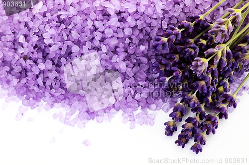 Image of lavender bath salt
