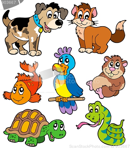 Image of Pet cartoons collection