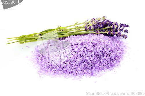 Image of lavender bath salt