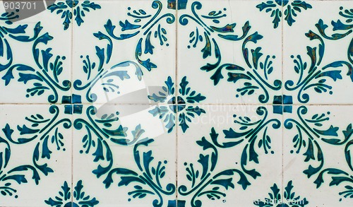 Image of Portuguese glazed tiles 228