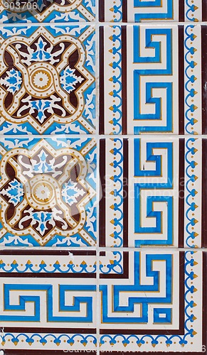 Image of Portuguese glazed tiles 216