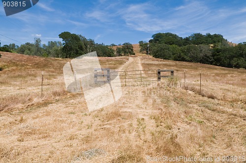 Image of Road & gate