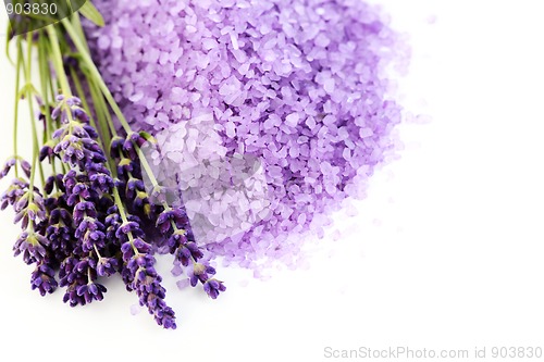 Image of lavender bath salt