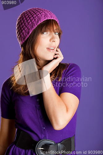 Image of Beautiful young woman