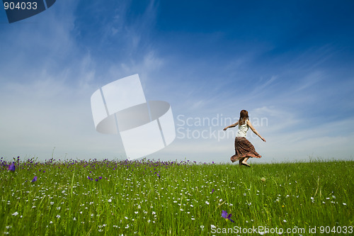 Image of Dancing on nature