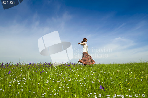 Image of Dancing on nature