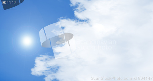 Image of blue sky