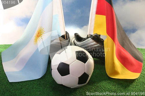 Image of 2010 World Cup, Argentina and Germany