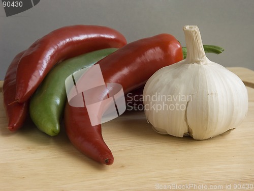 Image of ChiIli and garlic I