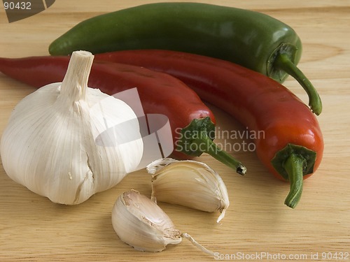 Image of ChiIli and garlic III