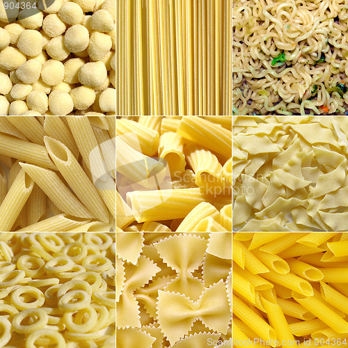 Image of Pasta collage