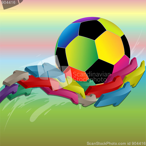 Image of Color football