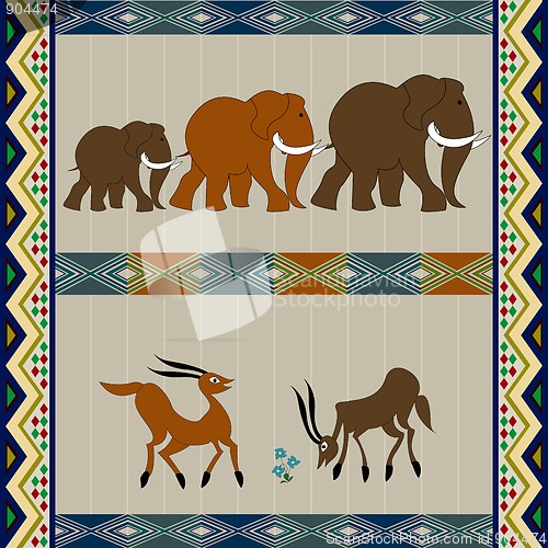 Image of African background design