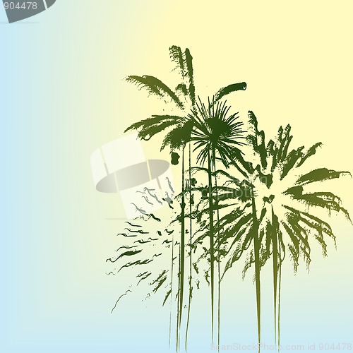 Image of Palm trees