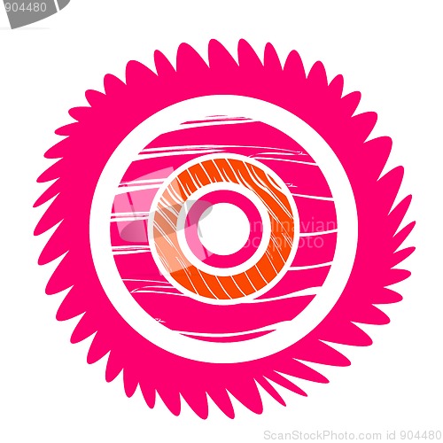 Image of Abstract cogwheel