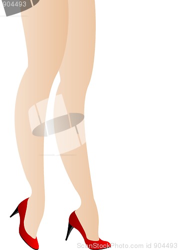 Image of Standing in shoes