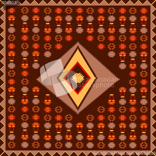 Image of African carpet