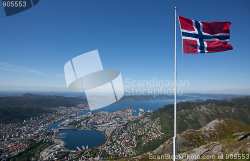 Image of Bergen from Ulriken