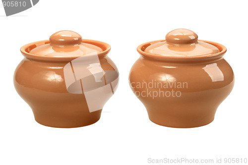 Image of Two ceramic pots