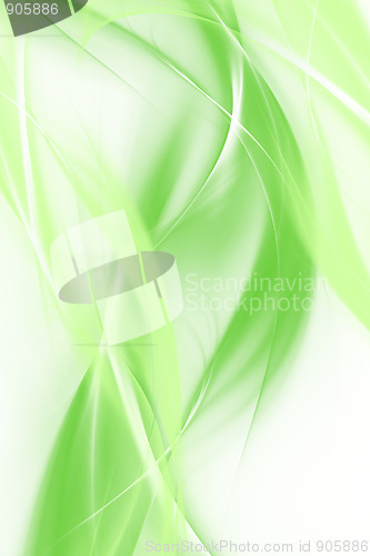Image of Green abstract background