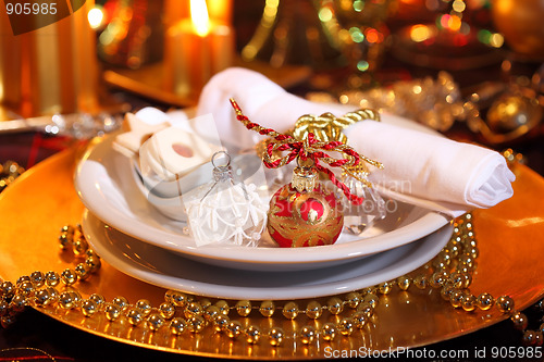 Image of Luxury place setting