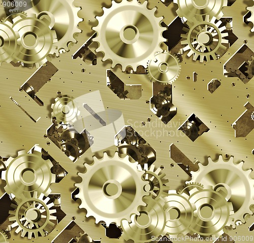 Image of cogs and clockwork machinery