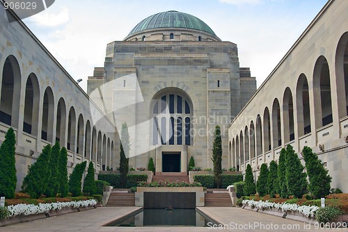 Image of war memorial canberra